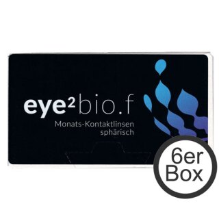 eye² BIO.F sphärisch 6er Box Monatslinsen