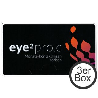 eye² PRO.C torisch 3er Box Monatslinsen