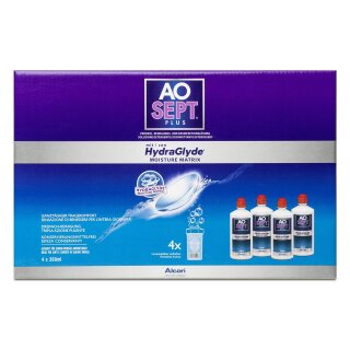 AOSEPT PLUS HydraGlyde 4x360 ml Systempack (Alcon)