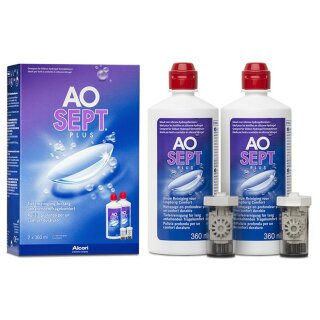 AOSept Plus 2x360 ml Vorratspack (Alcon)
