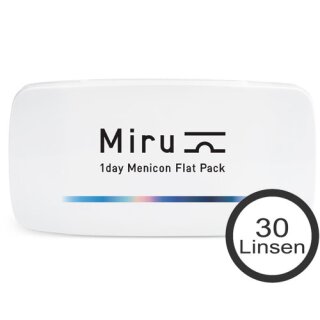 Miru 1day Menicon Flat Pack 30er Box Tageslinsen