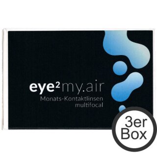 eye² MY.AIR multifocal 3er Box Monatslinsen