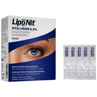 Lipo Nit® Augentropfen Hyaluron 0,3% GEL 30x0,4ml (Optima)