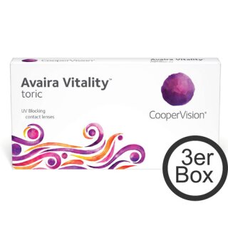Avaira Vitality Toric 3er Box Monatslinsen (Cooper Vision)