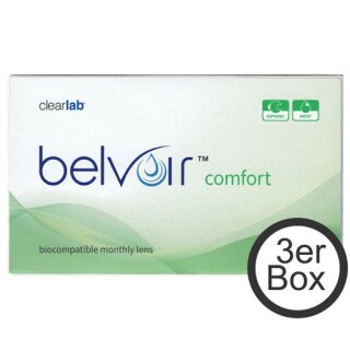 belvoir comfort 3er Box Monatslinsen (ClearLab)
