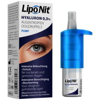 Lipo Nit® Augentropfen GEL 0,3 % 10 ml Pumpflasche (Optima)
