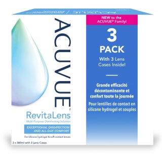 Acuvue RevitaLens 3x360 ml (Johnson & Johnson)