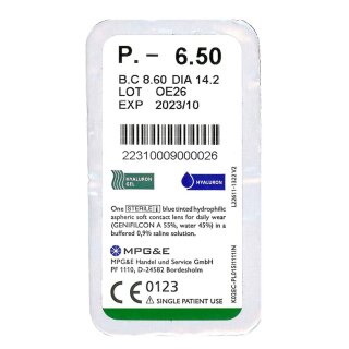 ECCO silicone comfort 1er Box Probelinse (MPG&E)