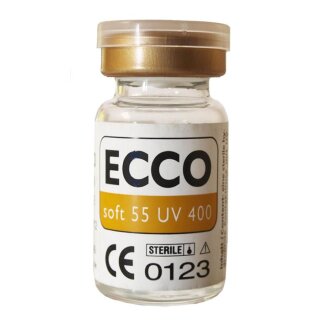 ECCO soft 55 UV 400 Halbjahreskontaktlinse (MPG&E)