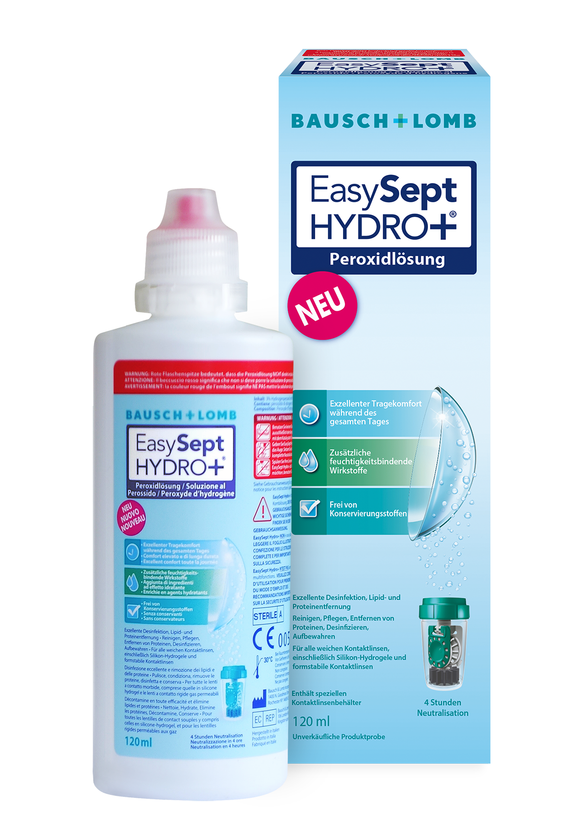EasySept Hydro Plus Bausch Lomb