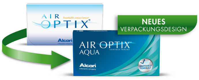 Air Optix Aqua neue Verpackung